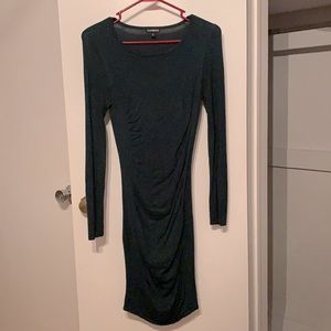 Forest Green Sweater Dress